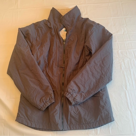 Columbia interchange jacket woman’s size  LG grey reversible - Picture 1 of 16